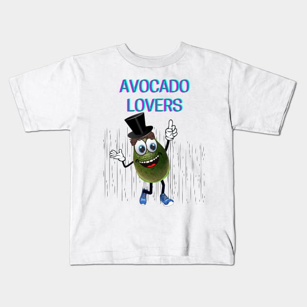 Avocado Lovers Kids T-Shirt by BeatyinChaos